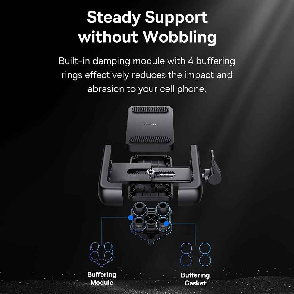 Baseus GoTrip Series Bike Phone Mount Rearview Mirror Version-Cluster