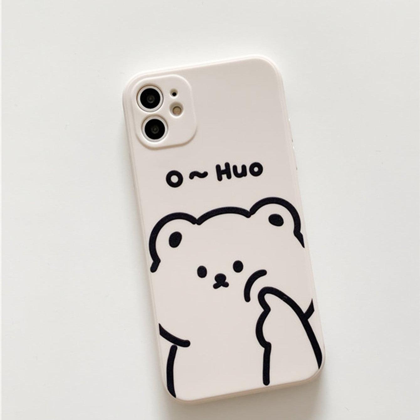 Cute Cartoon Silicone Creative Cube Mobile Phone Case - MyMobile