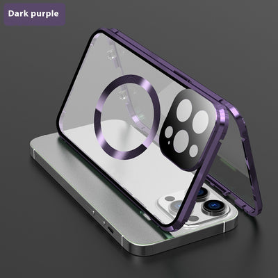 Magnetic Metal Goggles All-inclusive Phone Case For iPhone 16