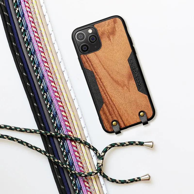 Mobile Phone Case With Protective Fall-proof Lanyard Online Only