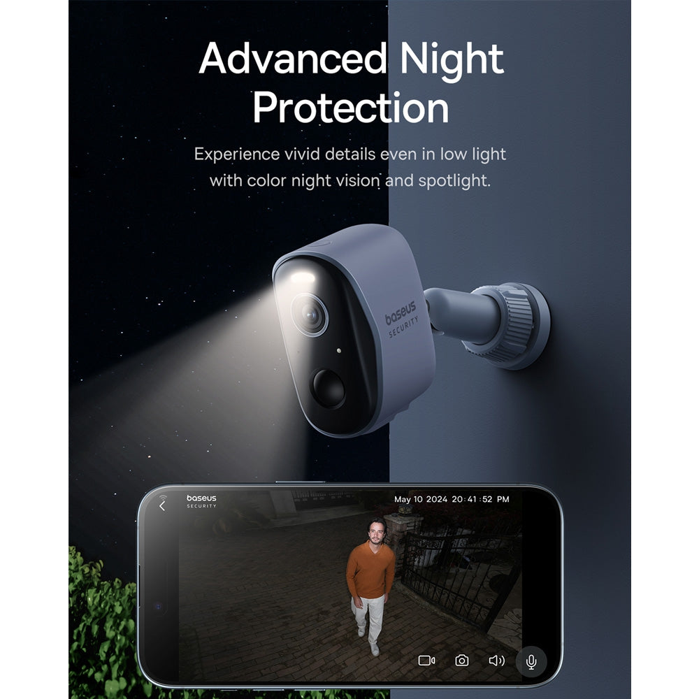 Baseus Security N1 Plus Series Outdoor Camera 2K