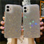 Transparent Diamond Mobile Phone Protective Case For iPhone 14