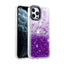 Glitter Drop Glue Mobile Phone Shockproof Back Case For iPhone 14