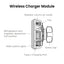 iQuick Magnetic Car Mount Charger with Cooling Semiconductor Radiator IC9 COOLGEAR 15W (IQUICK-C9)
