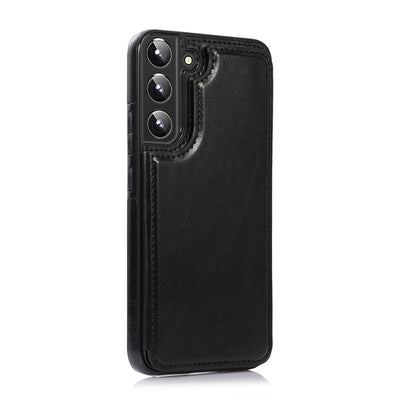 Back Flip Leather Wallet Cover Case for Samsung Galaxy S23 Plus