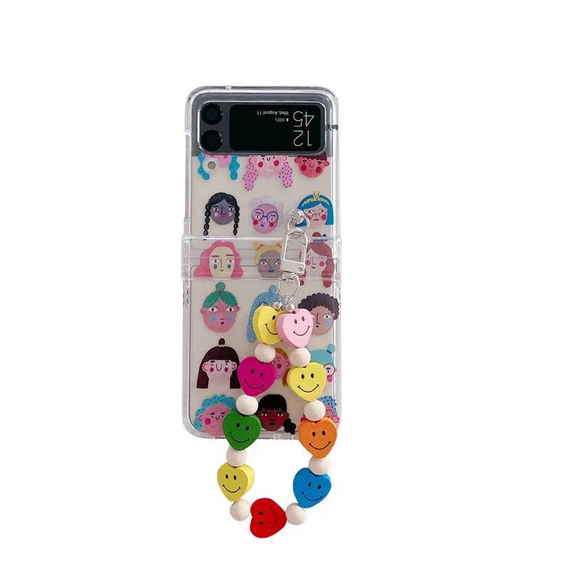 Cartoon Folding Mobile Phone Case Transparent - MyMobile