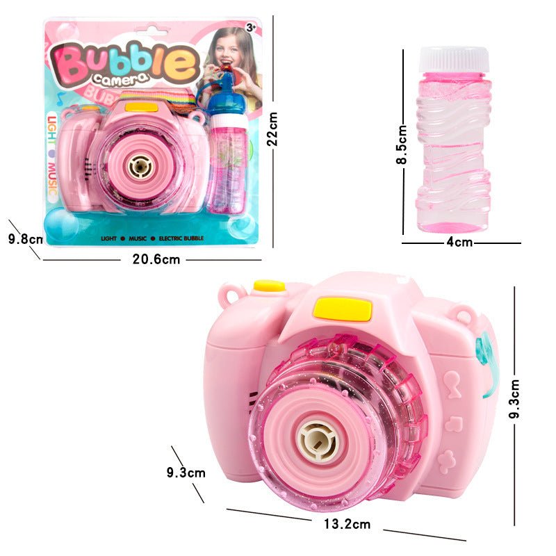 Camera Bubble Blowing Toys For Kids Fully - Automatic Soap Bubble Machine - MyMobile