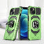 Car Magnetic Ring 2 - in - 1 Shockproof Phone Case For iPhone 14 - MyMobile