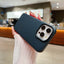 Carbon Fiber Grain Magnetic Absorbent Leather Phone Case For iPhone 16 - MyMobile