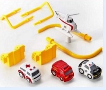 Cars Pass Through Big Adventure Parking Lot Rail Car Toy Car Track Kids Toy - MyMobile