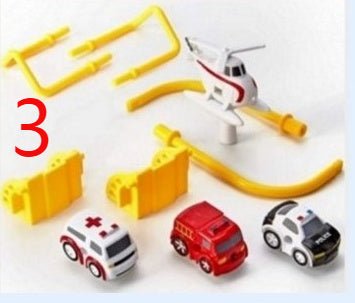 Cars Pass Through Big Adventure Parking Lot Rail Car Toy Car Track Kids Toy - MyMobile