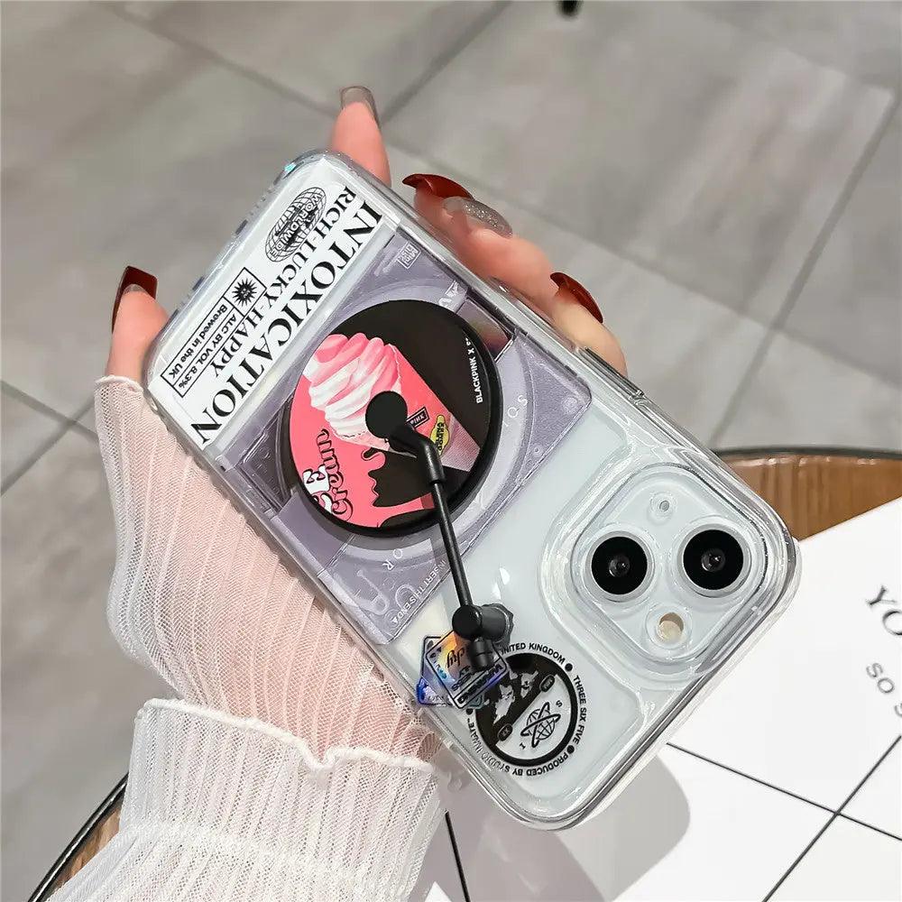 Cartoon CD All - inclusive Soft Case Drop - resistant Phone Case For iPhone 12, 13, 14 - MyMobile