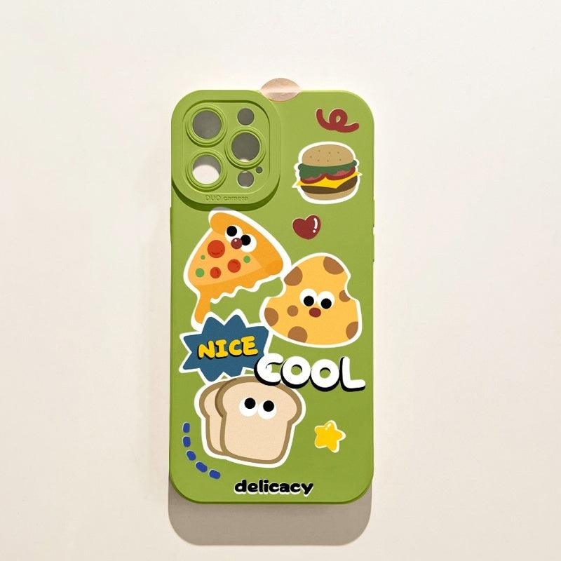 Cartoon Cute Animal Printed Phone Case For iPhone 14, 15 - MyMobile