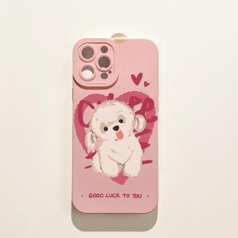 Cartoon Cute Animal Printed Phone Case For iPhone 14, 15 - MyMobile