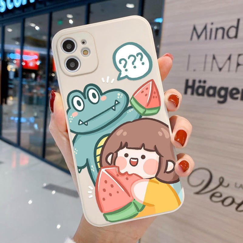 Cartoon Cute Full Wrap Phone Case For iPhone 14 - MyMobile