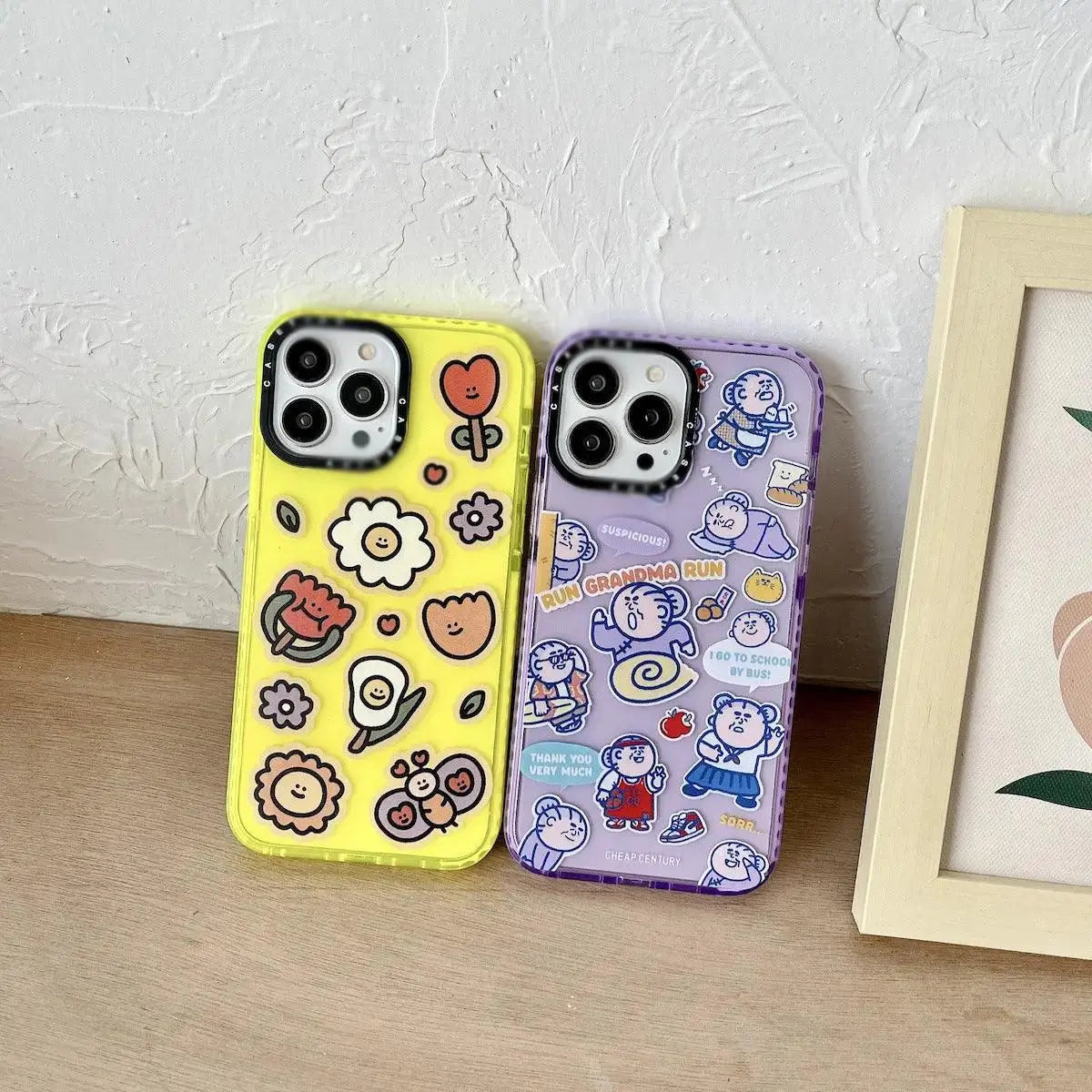 Cartoon Flower Trend Mobile Phone Shell - MyMobile