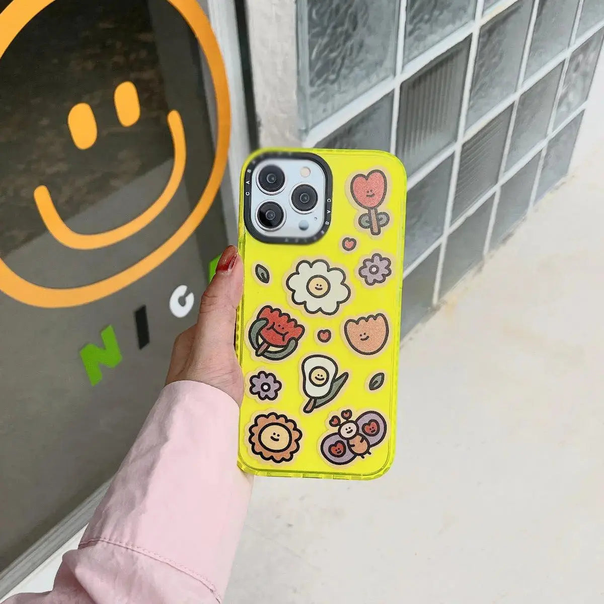 Cartoon Flower Trend Mobile Phone Shell - MyMobile