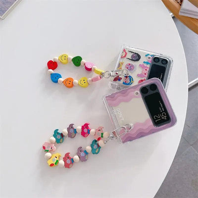 Cartoon Folding Mobile Phone Case Transparent - MyMobile