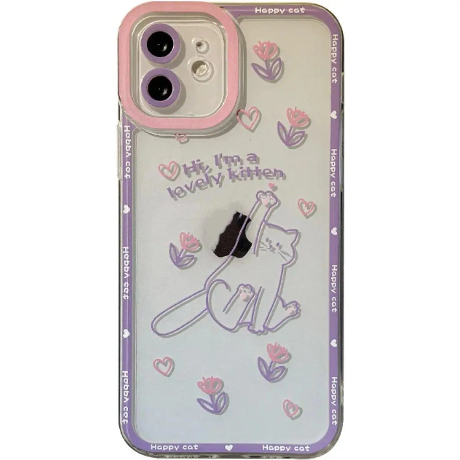 Cartoon Selling Cute Cat And Cat Anti - fall Mobile Phone Case - MyMobile