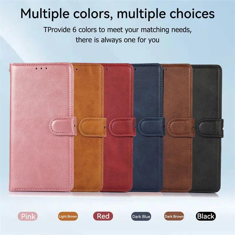 Wallet Style Mobile Phone Leather Protective Cover - MyMobile