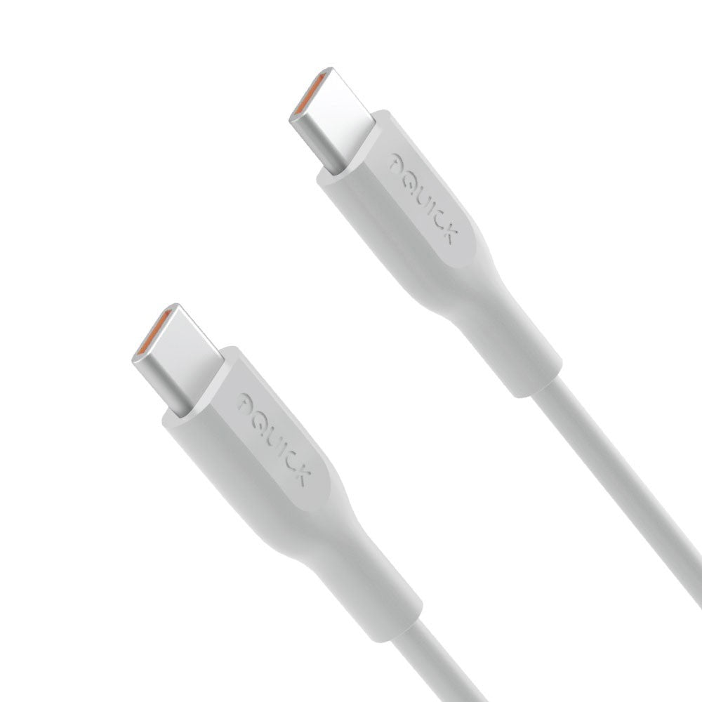 iQuick PVC USB-C to USB-C Fast Charging Cable 1M for iPhone 15 / 16 / 17 Series