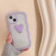 Love Wave Border Phone Case Transparent 3D For iPhone 14