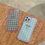 Korean Stripe Mobile Phone Case Is Suitable Online Only