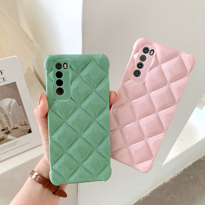 Silicone Diamond Cell Phone Case For Huawei P40