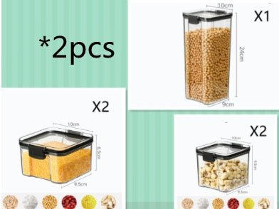 Cereals Kitchen Storage Jar Box - MyMobile