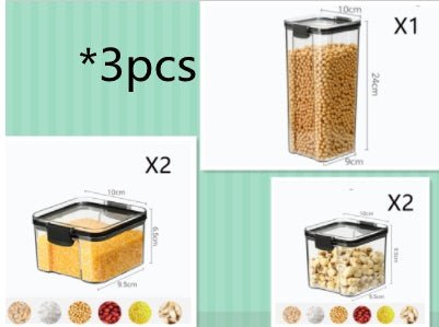 Cereals Kitchen Storage Jar Box - MyMobile