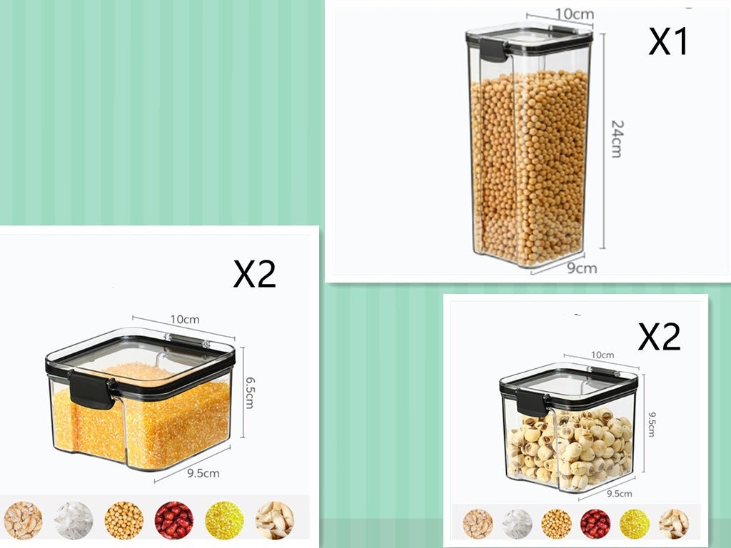 Cereals Kitchen Storage Jar Box - MyMobile