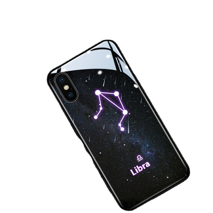 Creative Call Light 12 Constellation Phone Case For iPhone 15