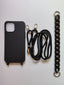 Chain Crossbody Phone Case Candy Color Soft Shell For iPhone 16 - MyMobile