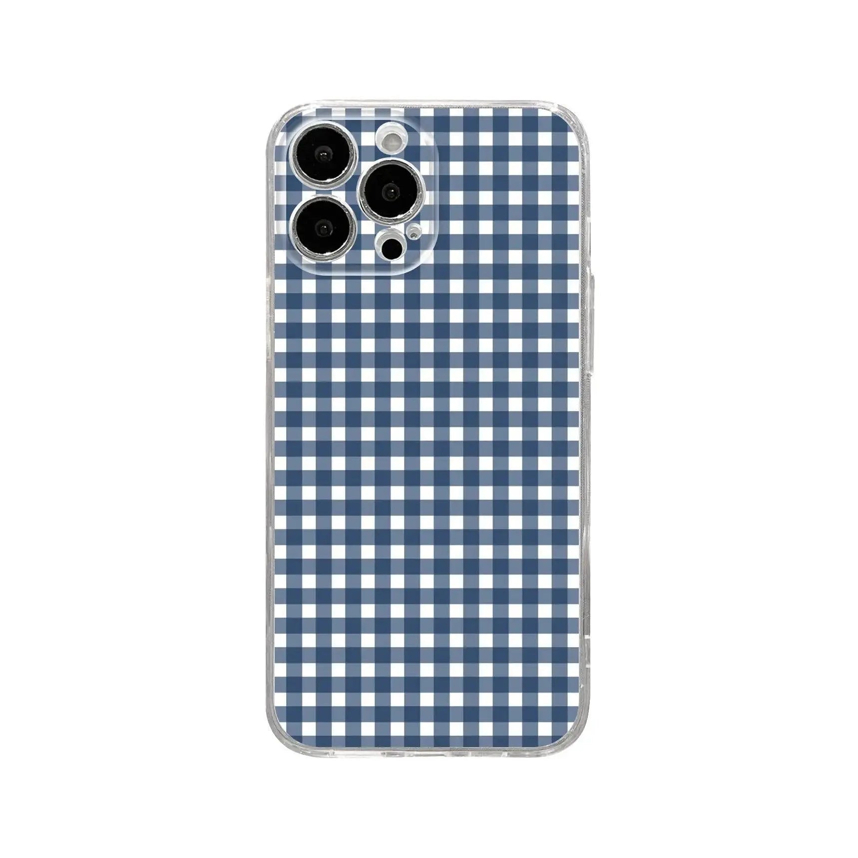 Checkerboard Print Mobile Phone Soft Case - MyMobile