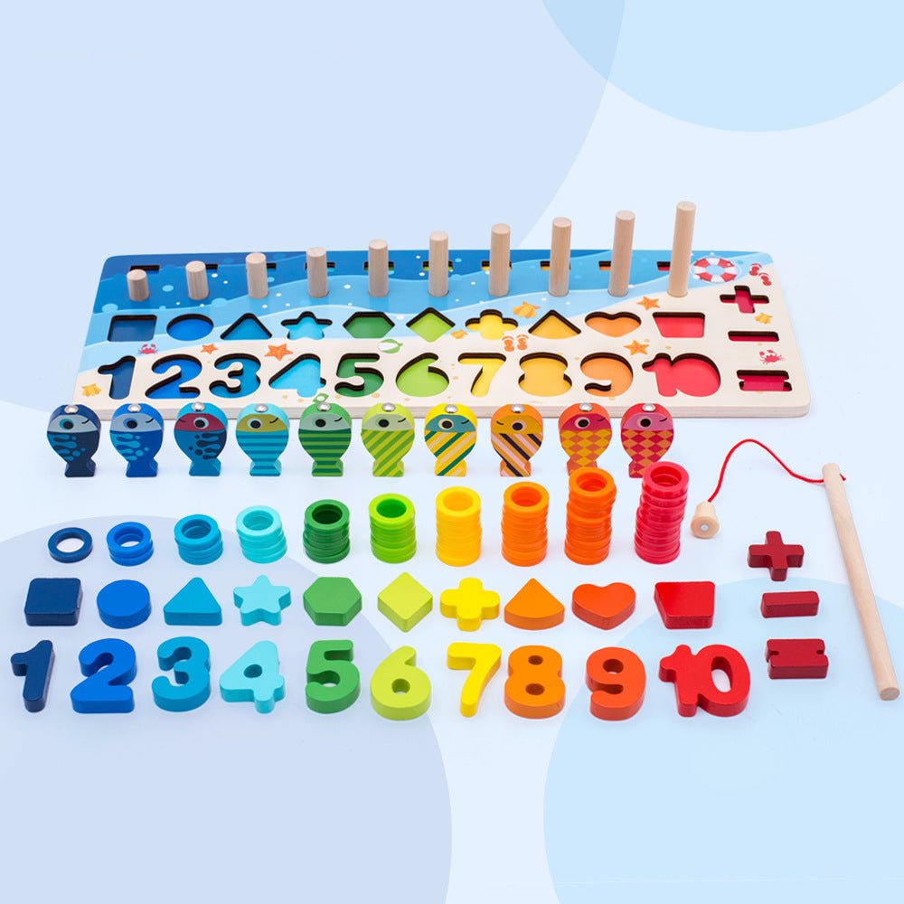 Children 3D Alphabet Number Puzzle Baby Colorful Geometric Digital Letter Educational Toy - MyMobile