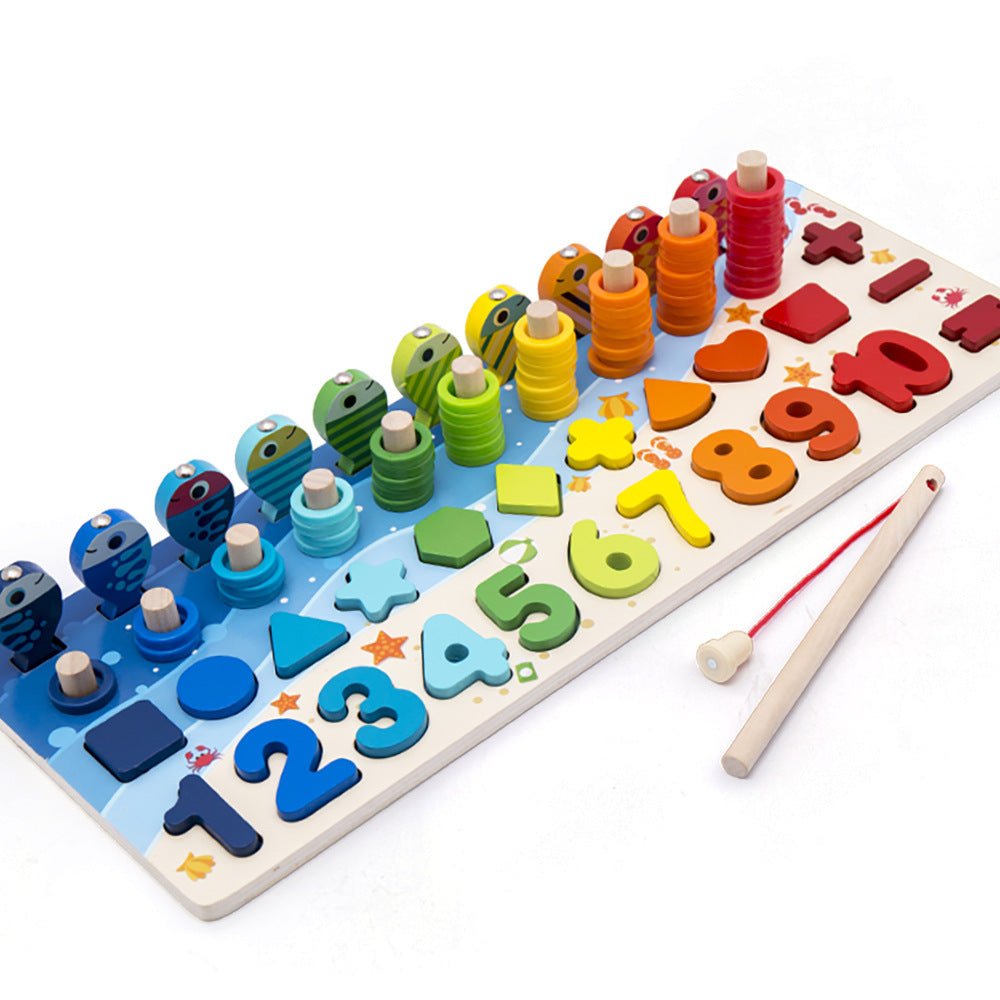 Children 3D Alphabet Number Puzzle Baby Colorful Geometric Digital Letter Educational Toy - MyMobile