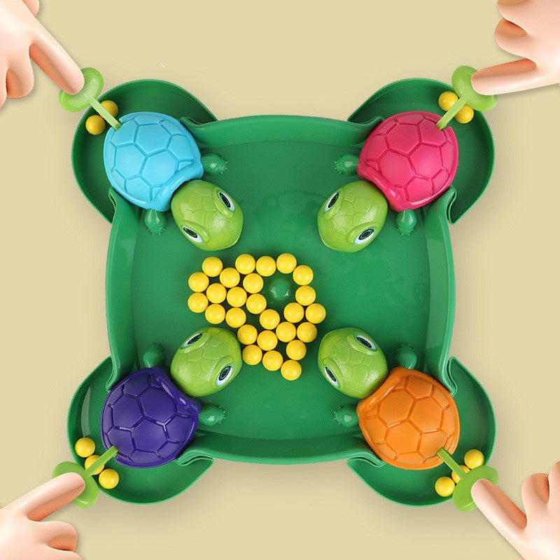 Children Grab Food Turtle Turtle Eat Beans Grab Beads Board Game Set - MyMobile