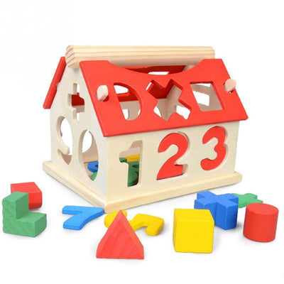 Children's Digital House Wisdom House Cute Digital Pairs Early Learning Educational Toys - MyMobile