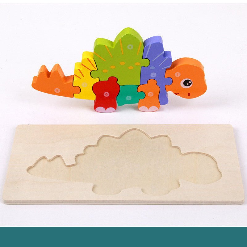 Children's Educational Toys Wooden Three - dimensional Montessori - MyMobile