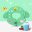 Children's Free Inflatable Lying Ring Anti - turning Swimming Ring - MyMobile