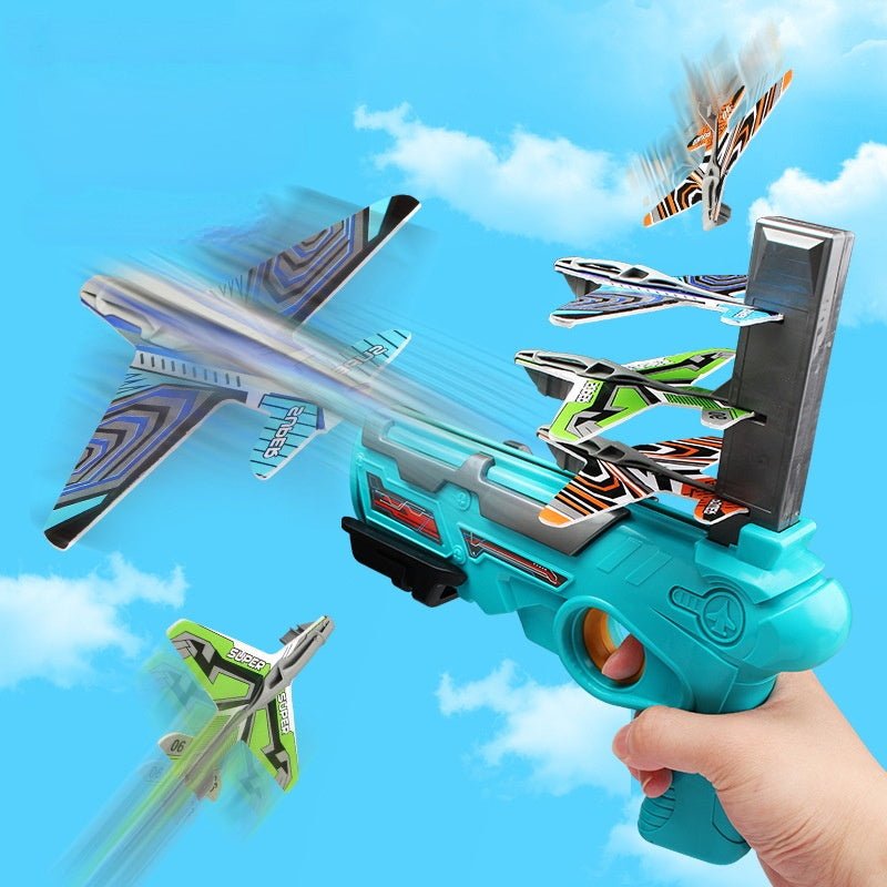 Children's Outdoor Boy Toys Hand Throwing Spin Glider Model Launcher - MyMobile