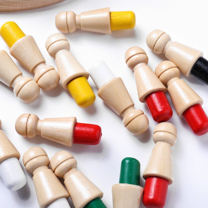 Children's Wooden Educational Toys Memory Chess Kid Early Education Toys - MyMobile