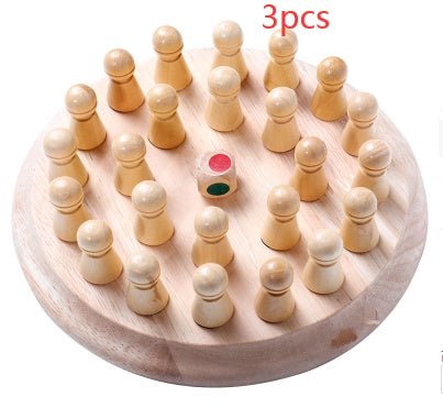 Children's Wooden Educational Toys Memory Chess Kid Early Education Toys - MyMobile