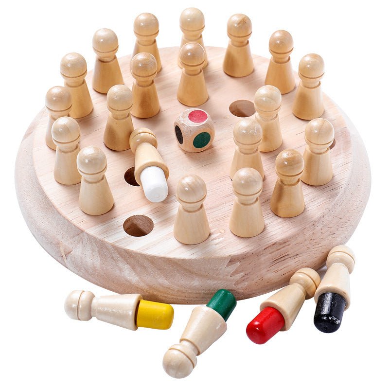 Children's Wooden Educational Toys Memory Chess Kid Early Education Toys - MyMobile