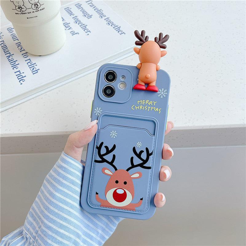 Christmas Mobile Phone Case Card Bag Soft Case For iPhone 12, 13, 14 - MyMobile