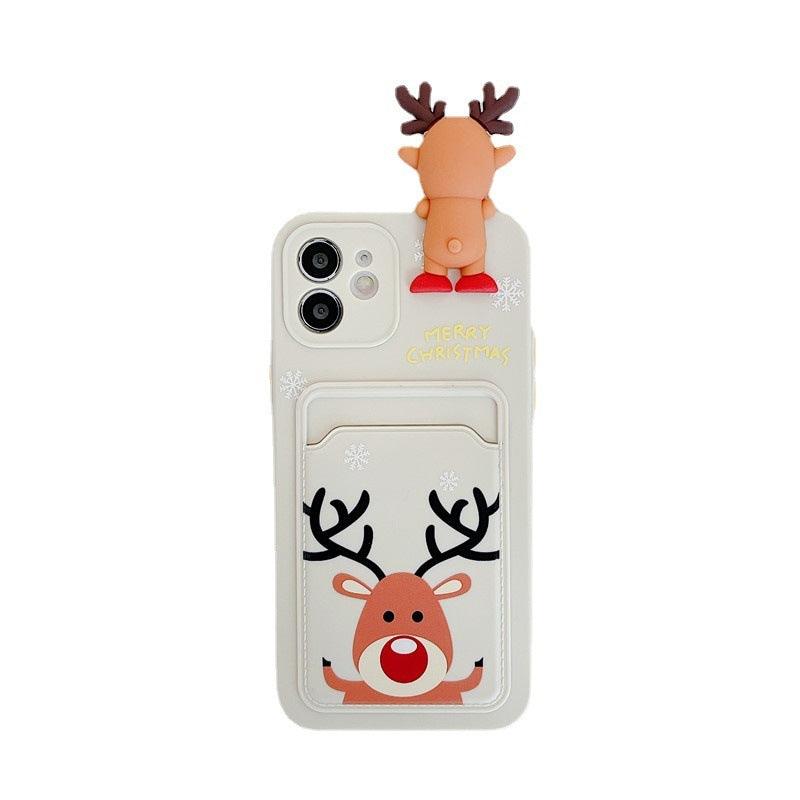 Christmas Mobile Phone Case Card Bag Soft Case For iPhone 12, 13, 14 - MyMobile