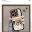 Coffee Bear Three - dimensional Doll Pendant Drop - resistant Phone Case For iPhone 14 - MyMobile