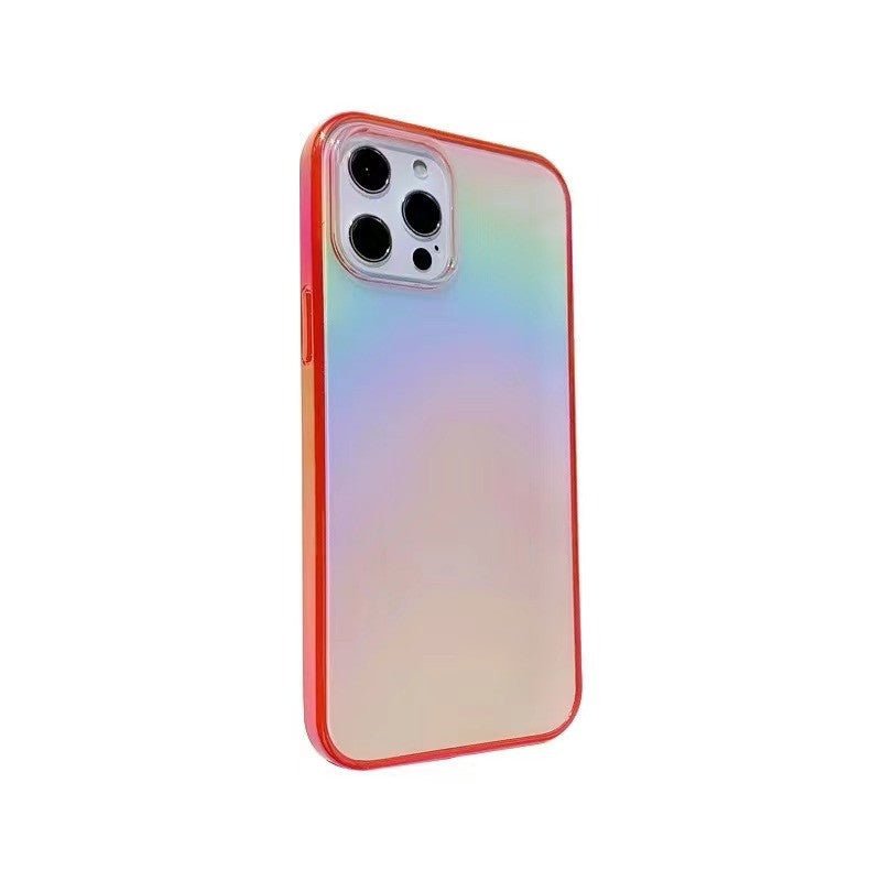 Colorful Transparent Mini Two - In - One Phone Case For iPhone 15 - MyMobile