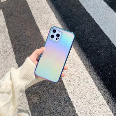 Colorful Transparent Mini Two - In - One Phone Case For iPhone 15 - MyMobile