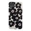 Compatible with Apple, Compatible with Apple , Black Flowers Are Suitable For IPhone11 12Promax Mobile Phone Case 78P Protective Cover - MyMobile